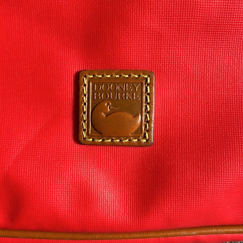 Dooney & Bourke Red Slim Crossbody Purse - Picture 2 of 15